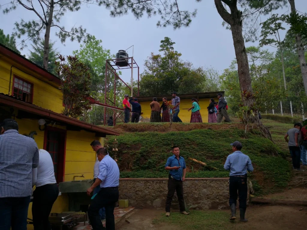 Training rooms of the cooperative in Guatemala