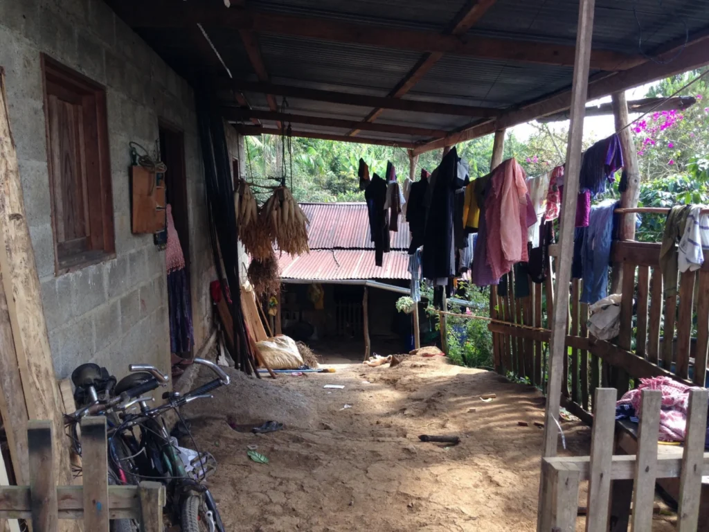 Apartment of a borrower in Guatemala